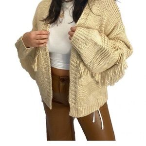 Cozy Cream Knit Sweater